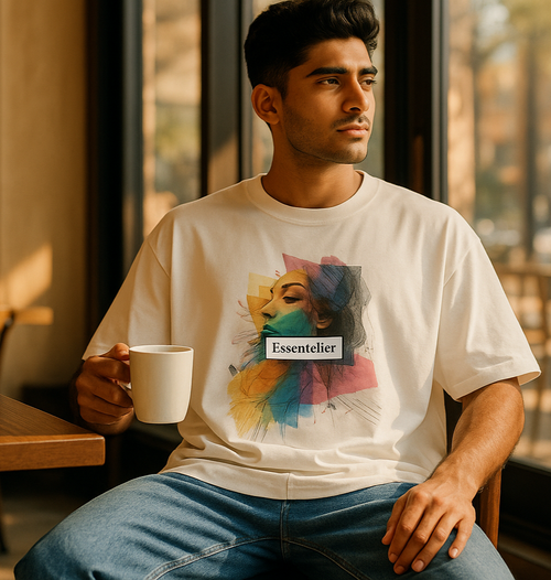 Artsy Tee Mockup 3:4