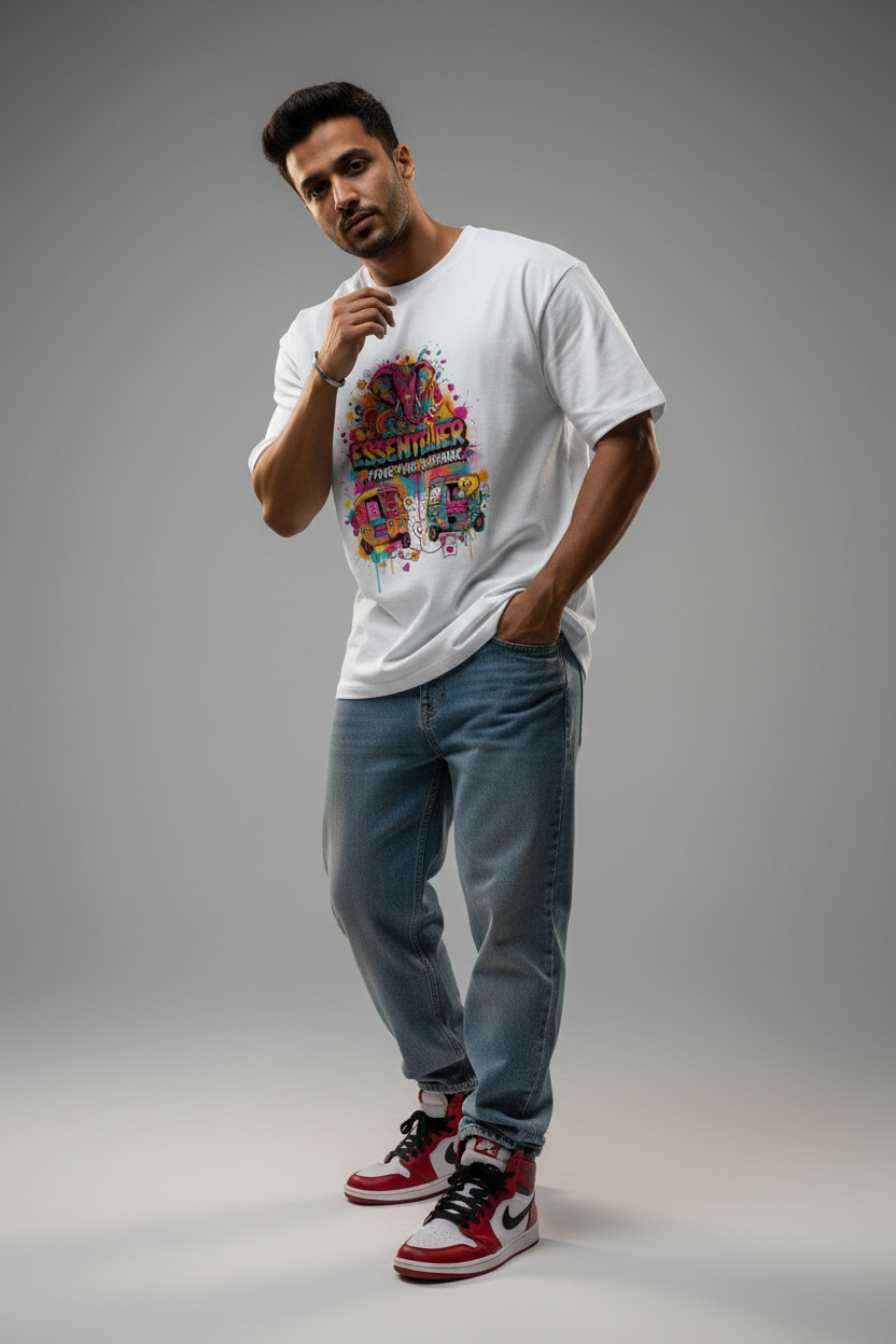 Desi Valentine Tee Studio Mockup