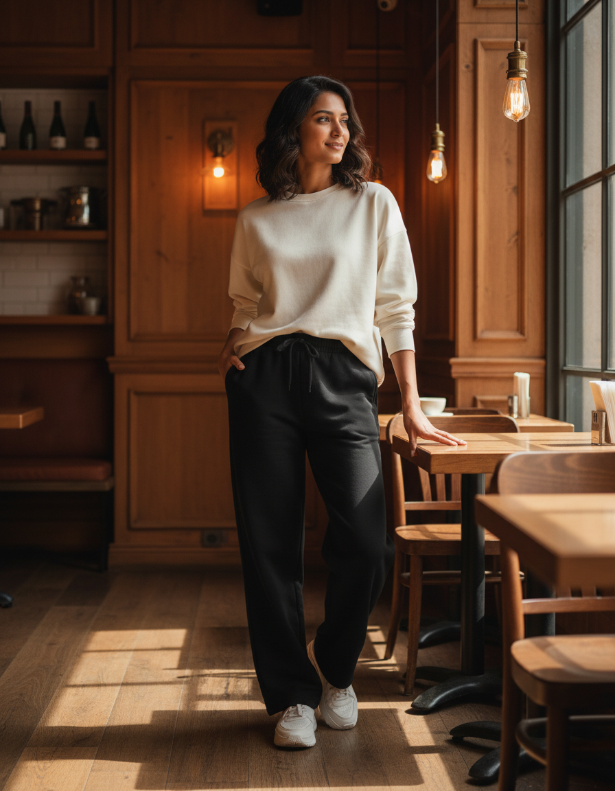 Dre Sweatpants Standing Mockup