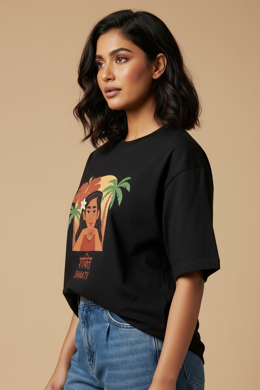 Shakti Tee Close-Up Side Profile